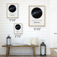 Unframed print ships flat in premium packaging