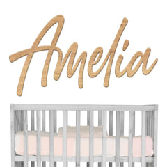 Personalized Wooden Name Sign for Nursery product image