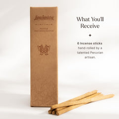 Premium Palo Santo wood incense sticks Luna Sundara