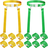 Peryiter 12 set flag football belt package with 24 flags