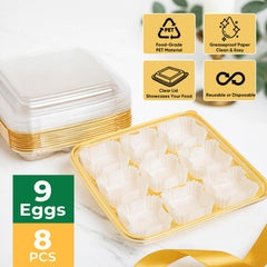 durable PET plastic tray crack-resistant reusable or disposable