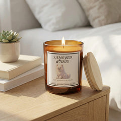 Pet safe memorial candle for pets and home