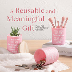 Glass jar reusable candle Petalsun retirement gift
