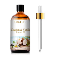 PHATOIL coconut vanilla fragrance oil bottle for diffuser