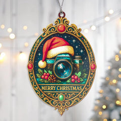 Photography decor ornament for holiday home decor