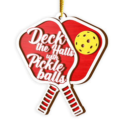 Pickleball Ornament for Christmas Tree