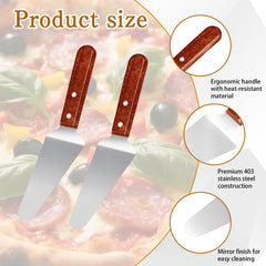 Pie server spatula for cake and pizza desserts