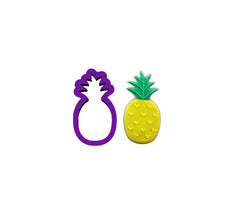 Pinaple cookie cutter 4h x 2w in tropical set