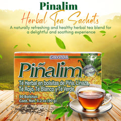 Pineapple and Flax Seed in Te Pinalim Tea