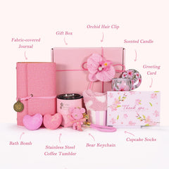nine item gift box contents overview