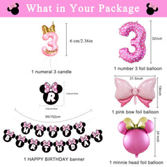 Disposable pink table cover for birthday party
