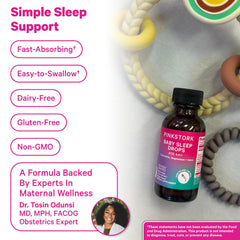 Melatonin-free formula for infants and kids packaging