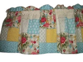 Pioneer Woman Sweet Rose Patchwork valance 60 by 13 inches