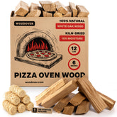 12 lb white oak kiln-dried pizza oven wood bundle