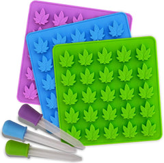 PJ BOLD marijuana leaf gummy molds product image