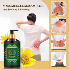 Pjordo arnica oil for sore muscles