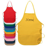PLACE4PRINT personalized kids apron embroidery closeup