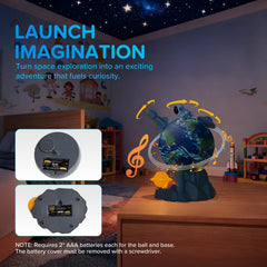 Planet rocket and spacecraft components for space play