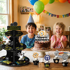 Planet themed party decorations for birthday parties