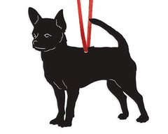 Plant stake with Chihuahua motif