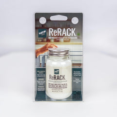 Plasti Dip ReRACK 4 oz White dishwasher rack repair coating bottle