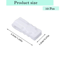 Plastic material vacuum seal clip for bags