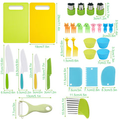 Kids safe kitchen tools for boys and girls