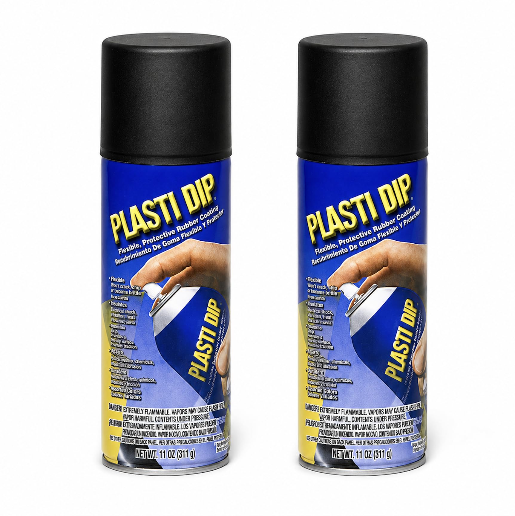 Plasti Dip rubber coating spray black 11oz can