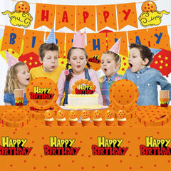 20pcs 9 inch plates in dragon birthday decoration