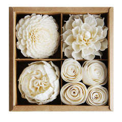 plawanature 4 mixed sola flower set