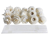Plawanature DIY 15 mixed Sola Flower diffuser kit top view