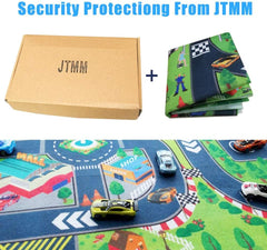 Non-toxic phthalate BPA free road mat for classrooms