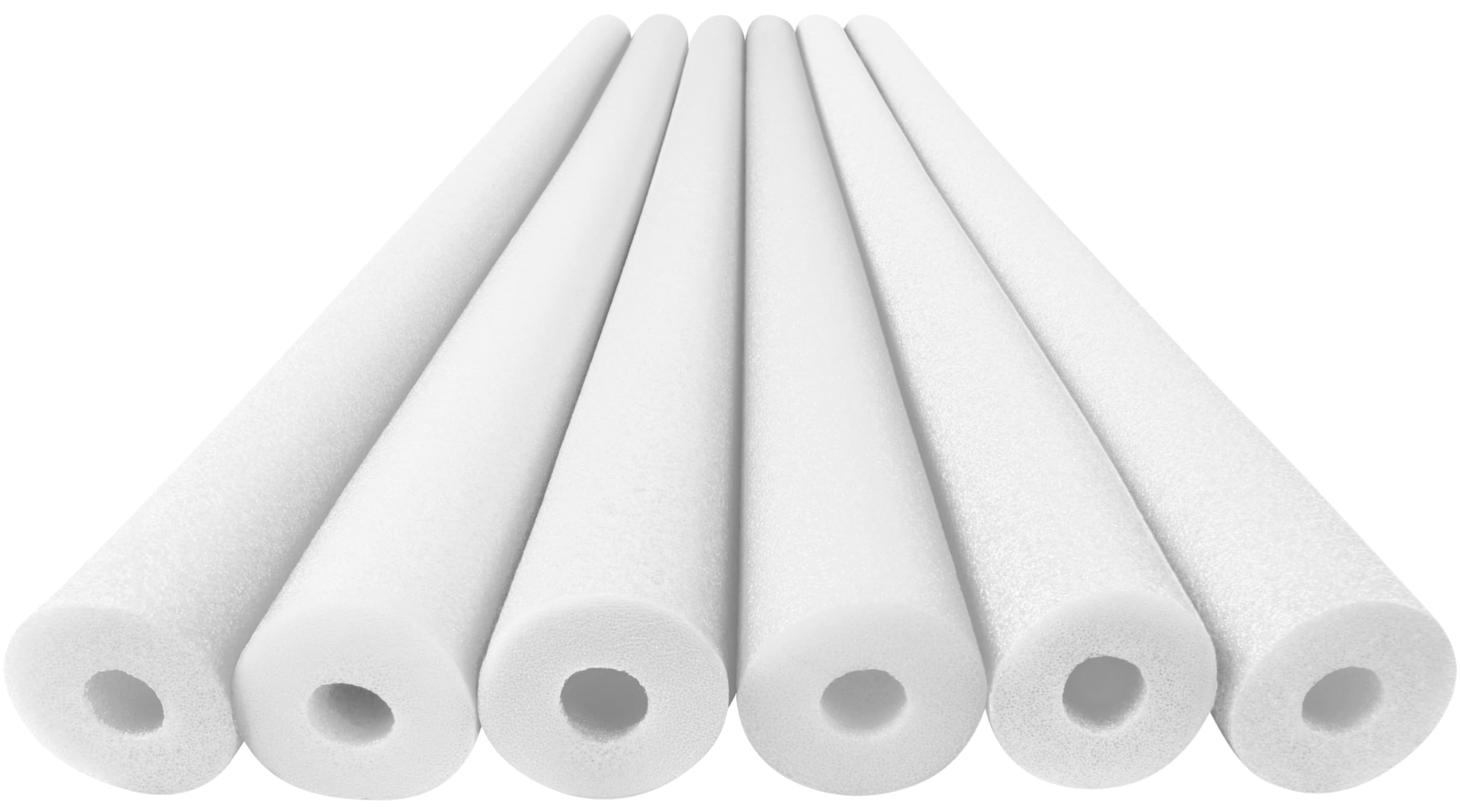 Play22 pool noodles white six pack product image