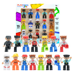 Playmags large magnetic figures 3 inch playpeople