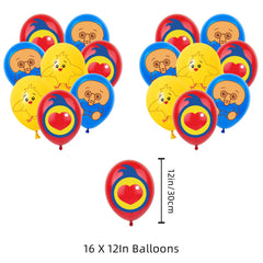 Plim Plim Birthday Party Decorations Kit cake topper