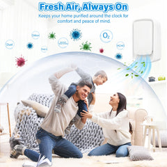 Kitchen use four-pack plug-in ionic air purifier