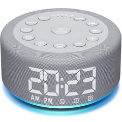 Plug-in Sound White Noise Machine front view with night light