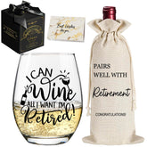 Stemless Pokolllee wine glass with narrow opening and wide bottom