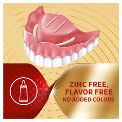 Flavor free Poligrip denture adhesive cream 2.2 oz