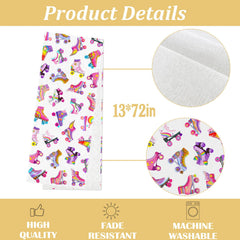 polyester table runner with linen-like finish by Heyfary