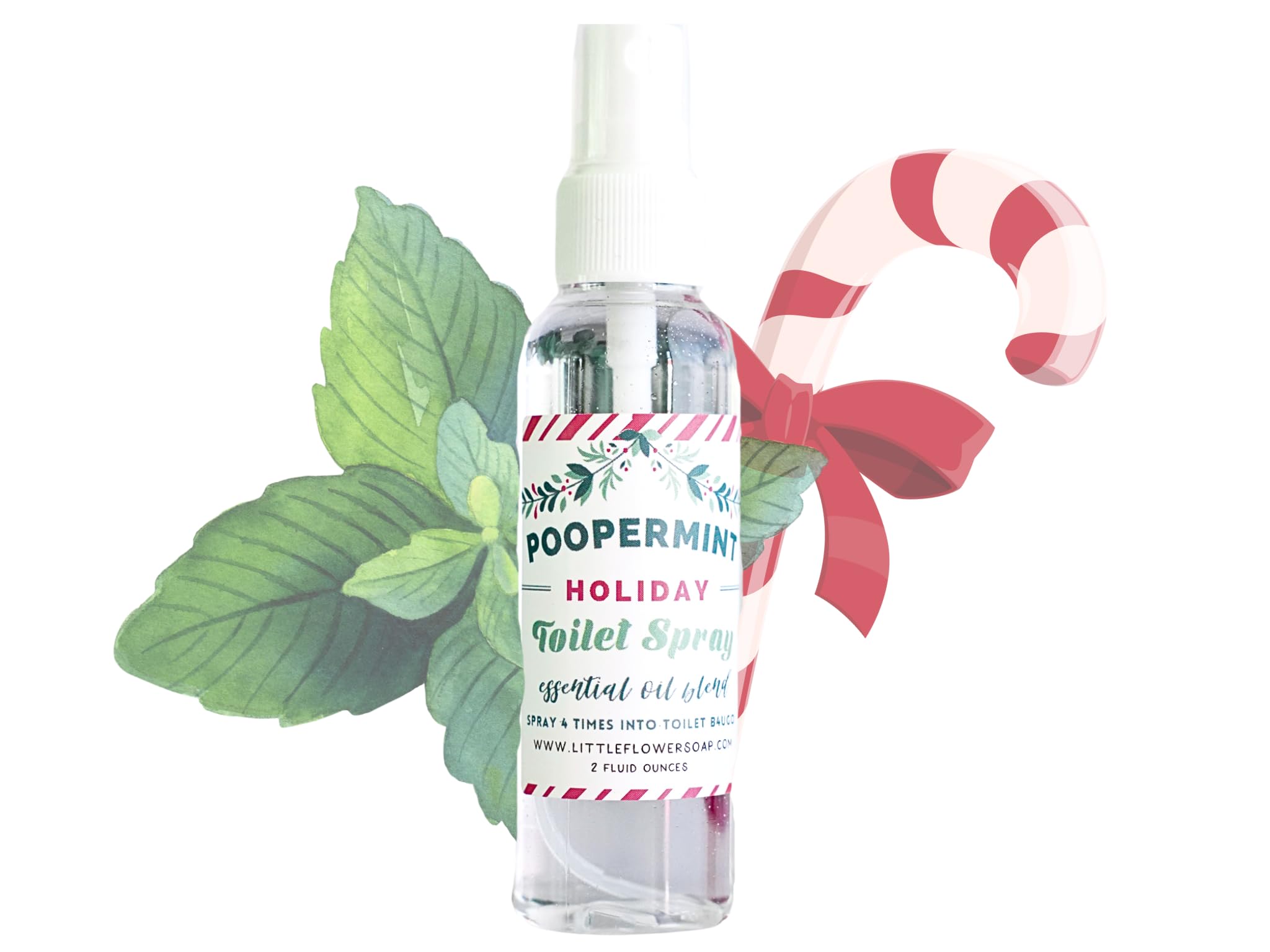 Poopermint Potty Spray 2oz bottle