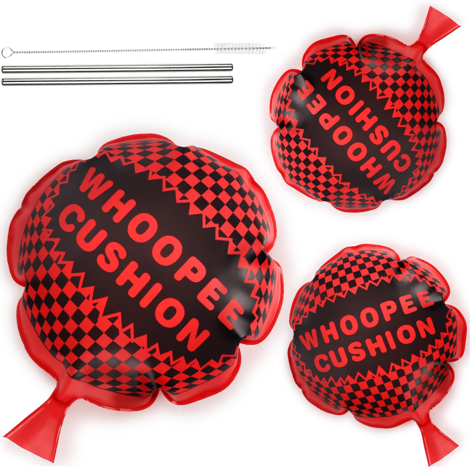 poplay whoopee cushions set of 3 10inch