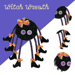 Indoor and outdoor halloween wreath suitable for porch