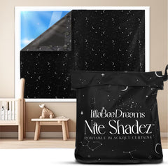 Portable blackout curtains travel use