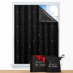 60x80 portable blackout curtains with suction cups