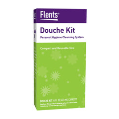 Lightweight ergonomic douche kit for personal hygiene