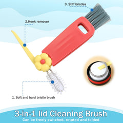 portable cup brush cleaner lightweight design image