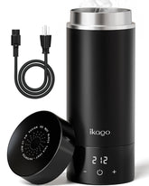 Portable Electric Kettle 15oz three-in-one travel design
