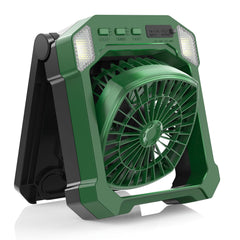 outdoor camping fan with 10000mAh battery