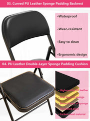 stackable folding chair suitable for events and gatherings